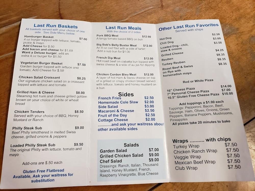 Shays Restaurant Menu image 4