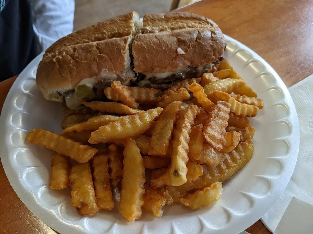 Philly Cheese Steak with Fries