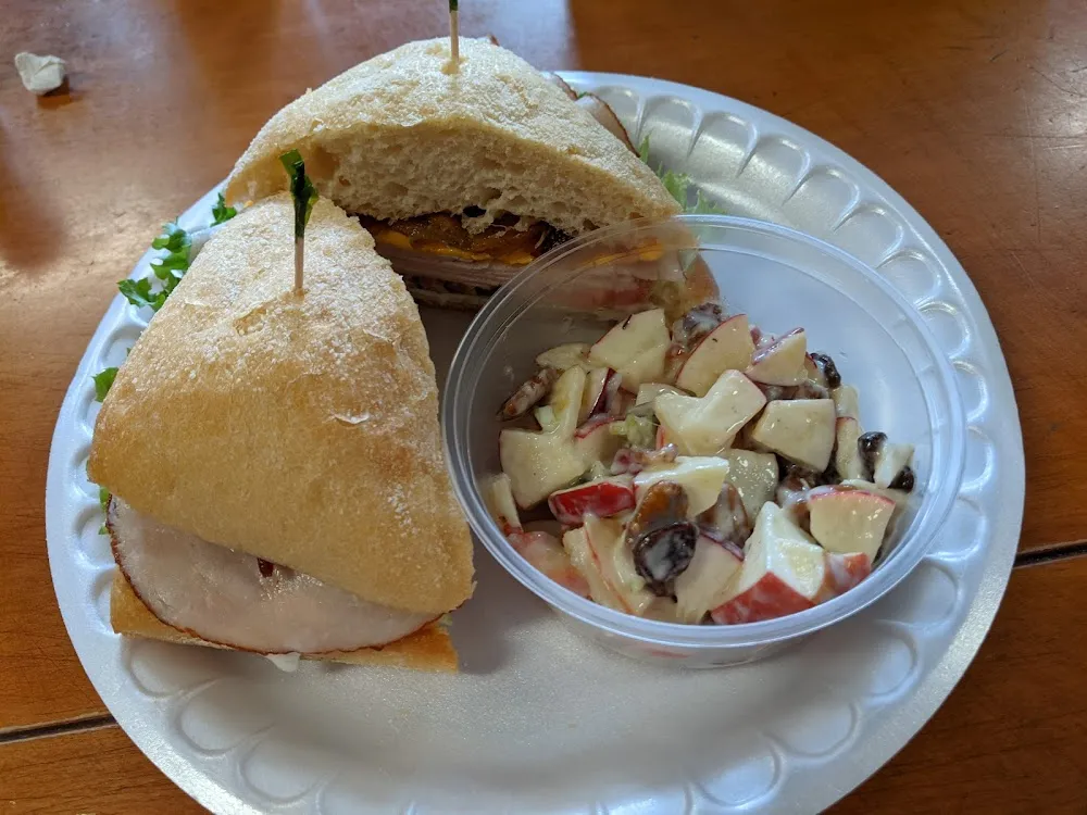 Turkey Bacon Ranch Special with Apple Salad